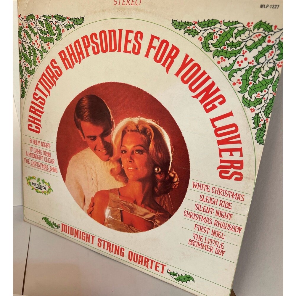Midnight String Quartet Christmas Rhapsodies For Young Lovers VINYL LP 1967